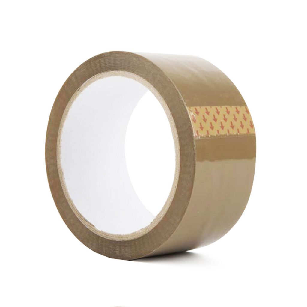 BROWN 48mm x 66M PARCEL TAPE BULK DISCOUNT LONG LENGTH PACKING TAPE STRONG 