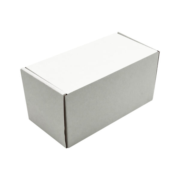 200 x 100 x 100mm White Postal Boxes With Closed Lid